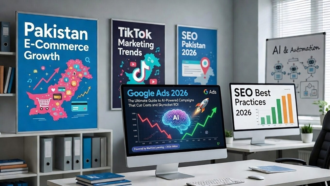 Google Ads 2026 AI-powered campaign dashboard showing Performance Max and ROI metrics