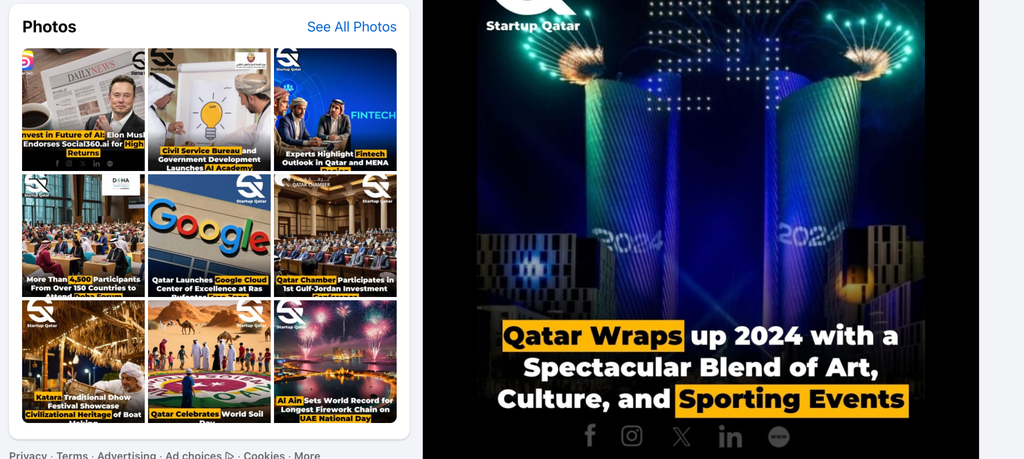I will share your post on all social Platforms of Startup Up Qatar page - www.harismarketing.com